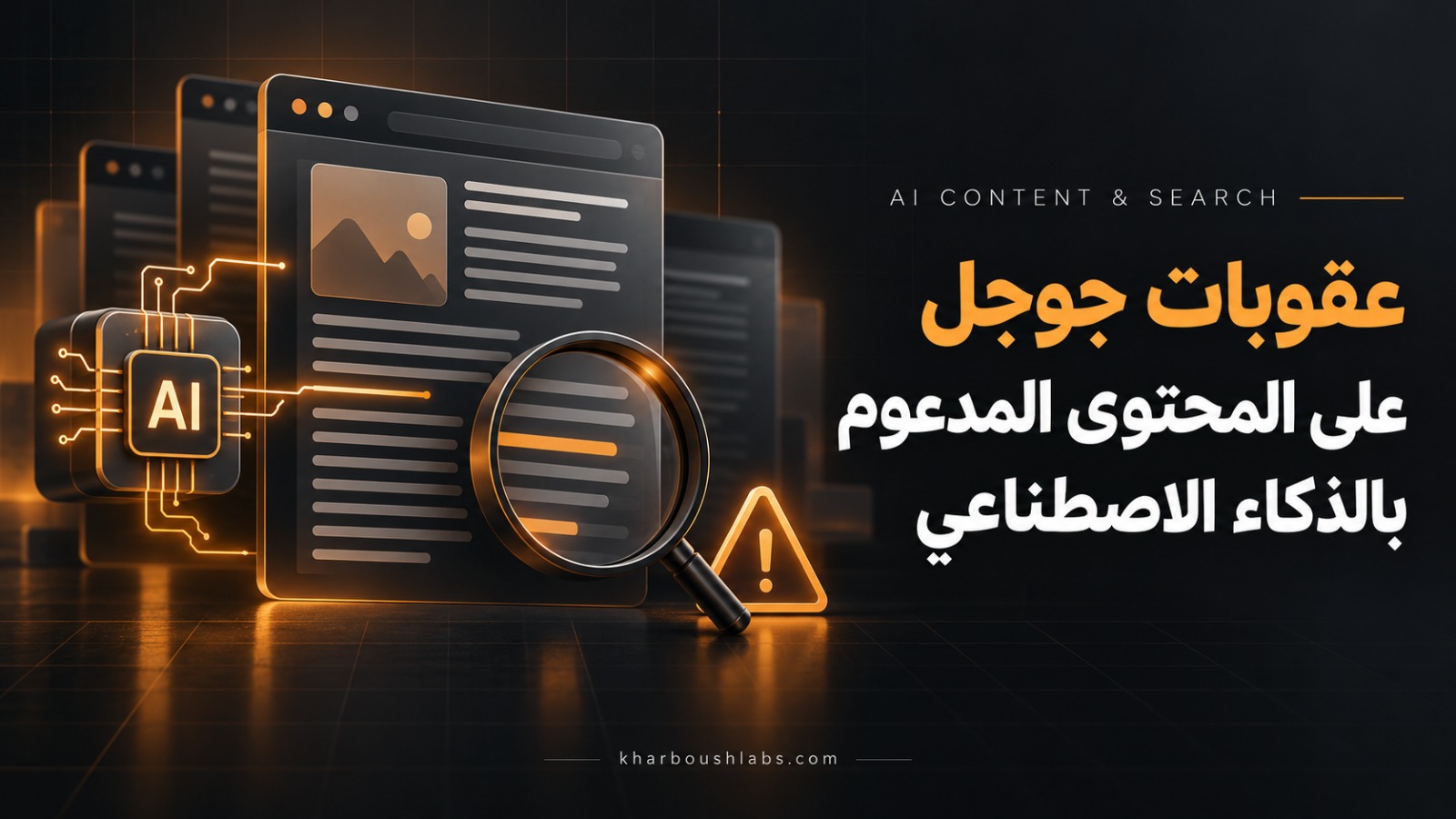 عقوبات جوجل على المحتوى المدعوم بالذكاء الاصطناعي