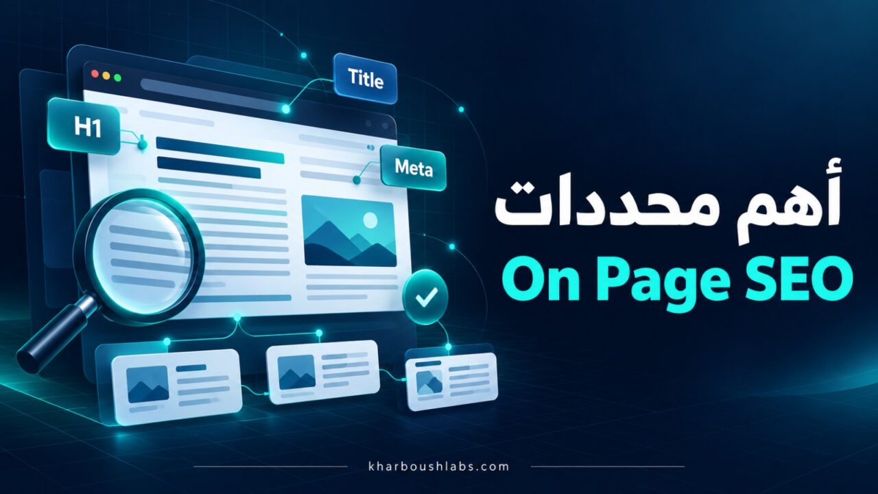 اهم محددات on page seo